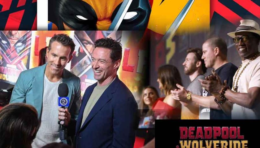 Ryan Reynolds, Hugh Jackman, Wesley Snipes, Chris Evans, Comic-Con Hall H - Deadpool & Wolverine