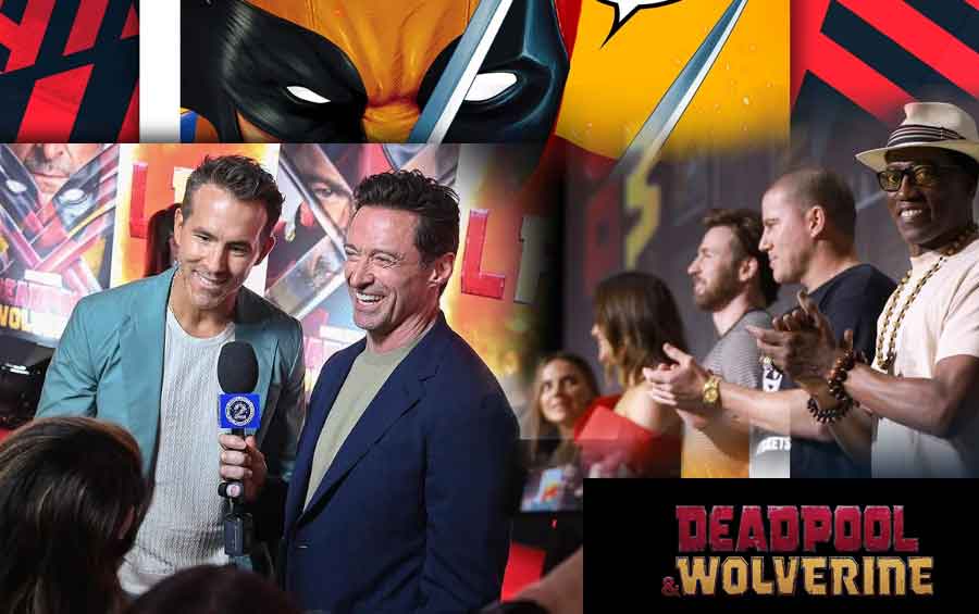 Ryan Reynolds, Hugh Jackman, Wesley Snipes, Chris Evans, Comic-Con Hall H - Deadpool & Wolverine