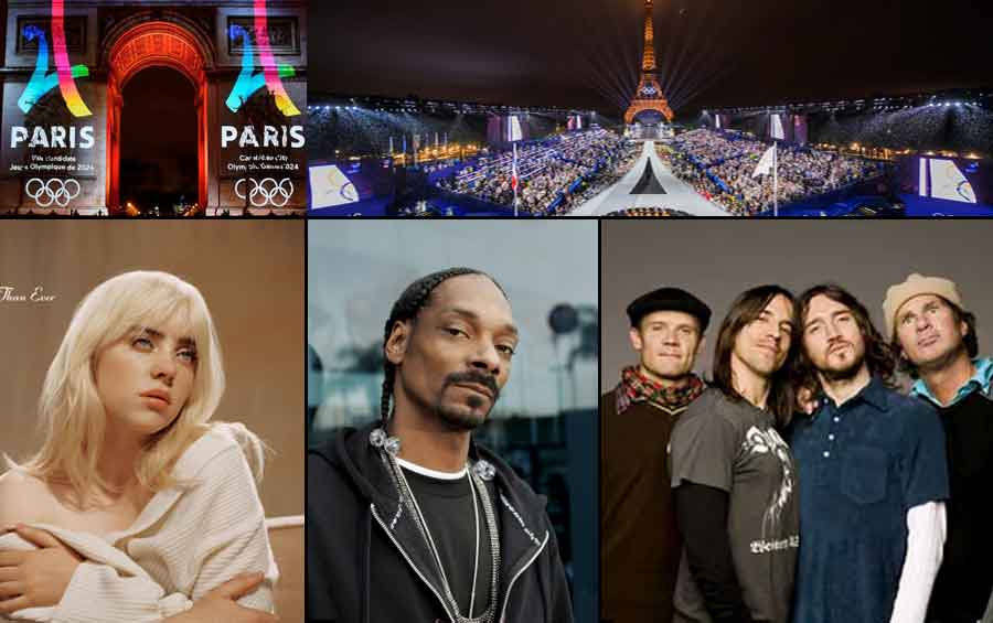 Billie Eilish - Snoop Dogg - Red Hot Chili Peppers - Paris Olympic Closing Ceremony