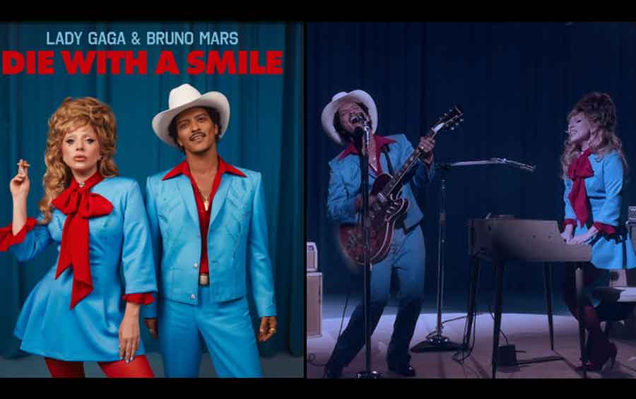 Lady Gaga and Bruno Mars Die With a Smile