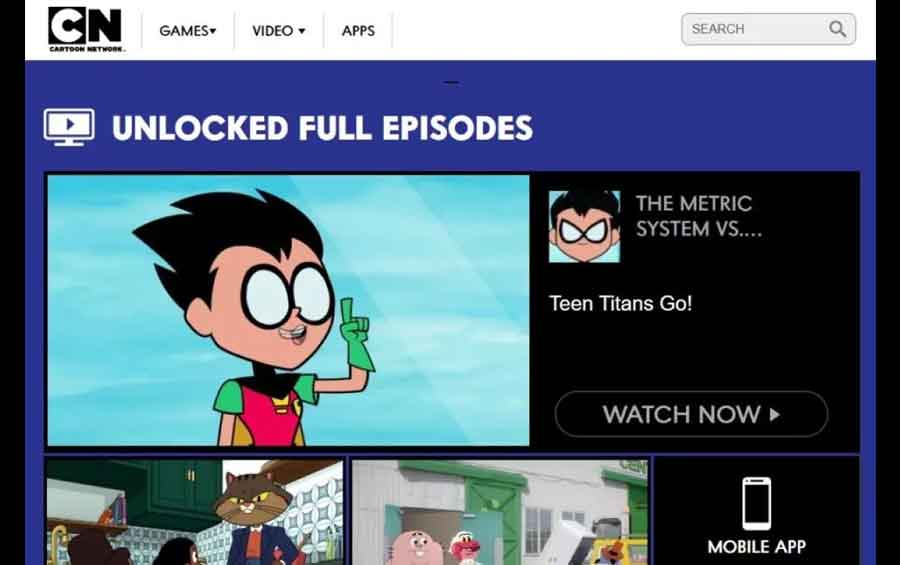 Warner Bros, Discovery close Cartoon Network's official website